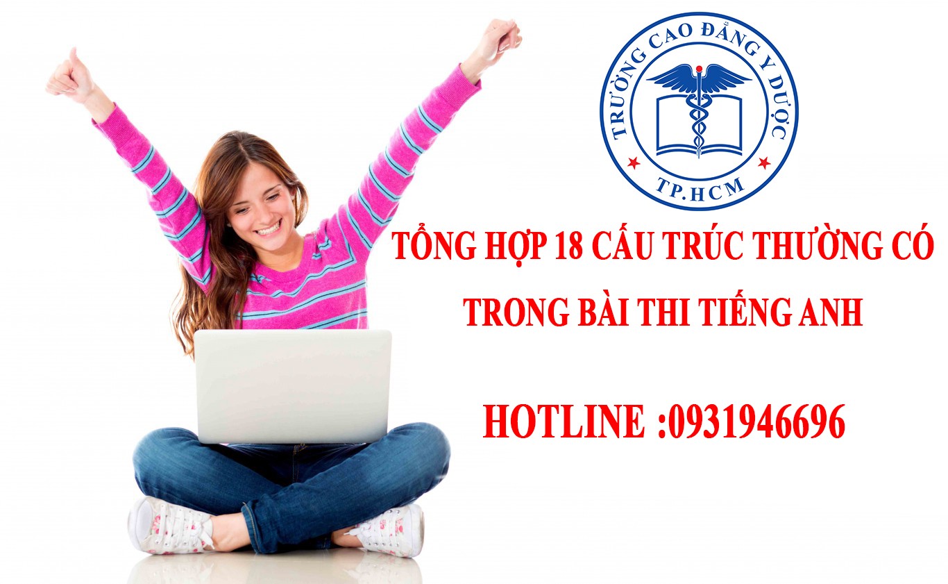 Tổng hợp 18 cấu trúc thường có trong bài thi tiếng Anh